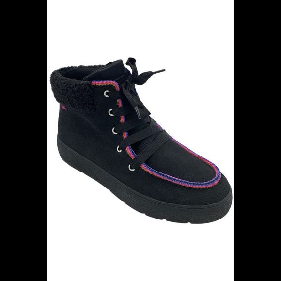 Keds Women's Explore Bootie Fashion Boot Black/Black - Medium - Picture 1 of 3